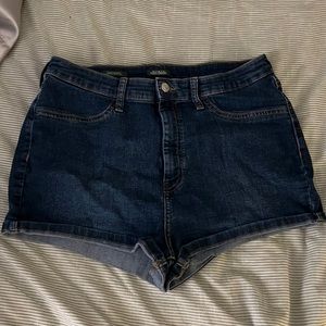 Super High Rise Jean Shorts